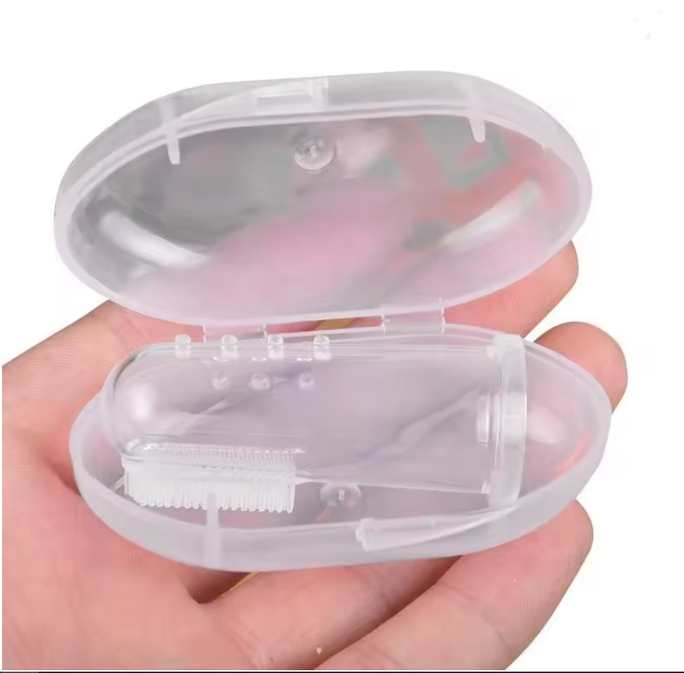 Super Soft Silicone Finger Toothbrush for Dogs & Cats – Gentle Dental Care Tool