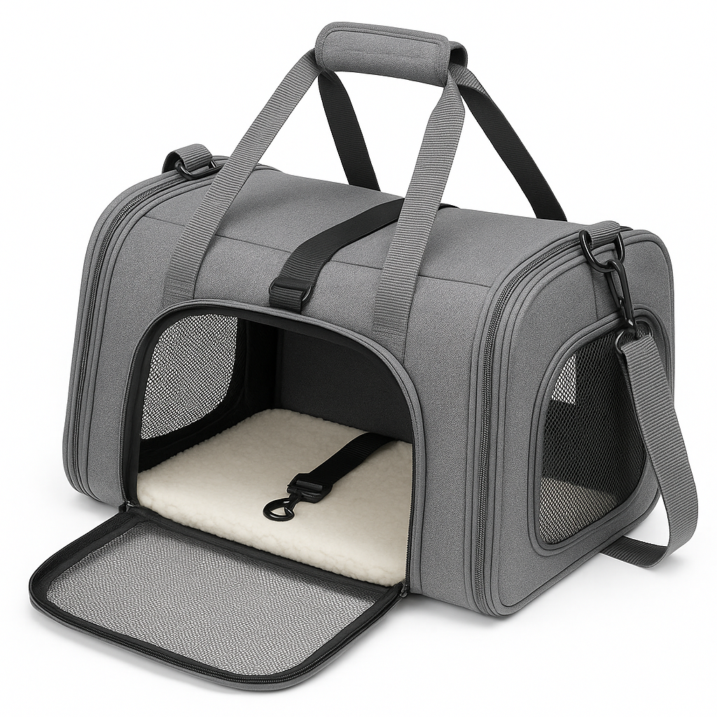 Soft-Sided Pet Travel Carrier – Airline Approved | For Cats & Small Dogs