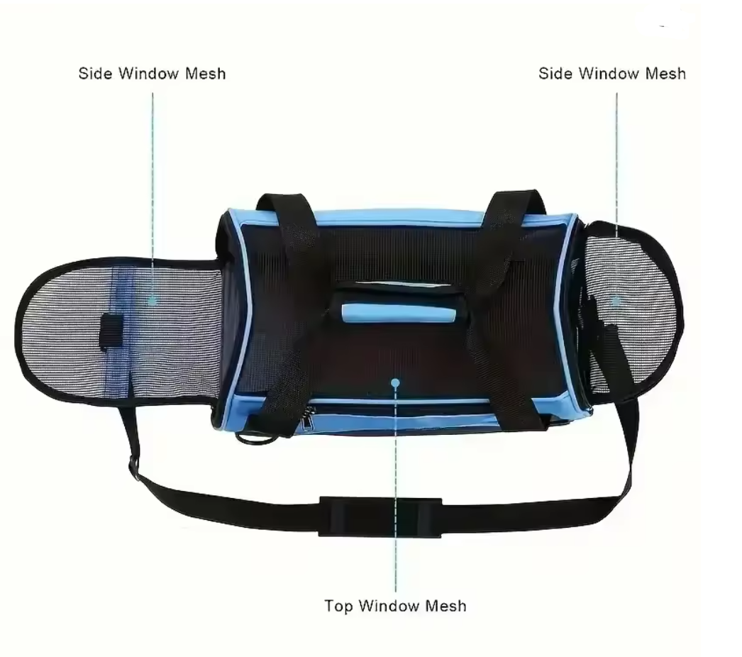 Pet Travel Backpack – Foldable & Breathable | For Cats & Small Dogs