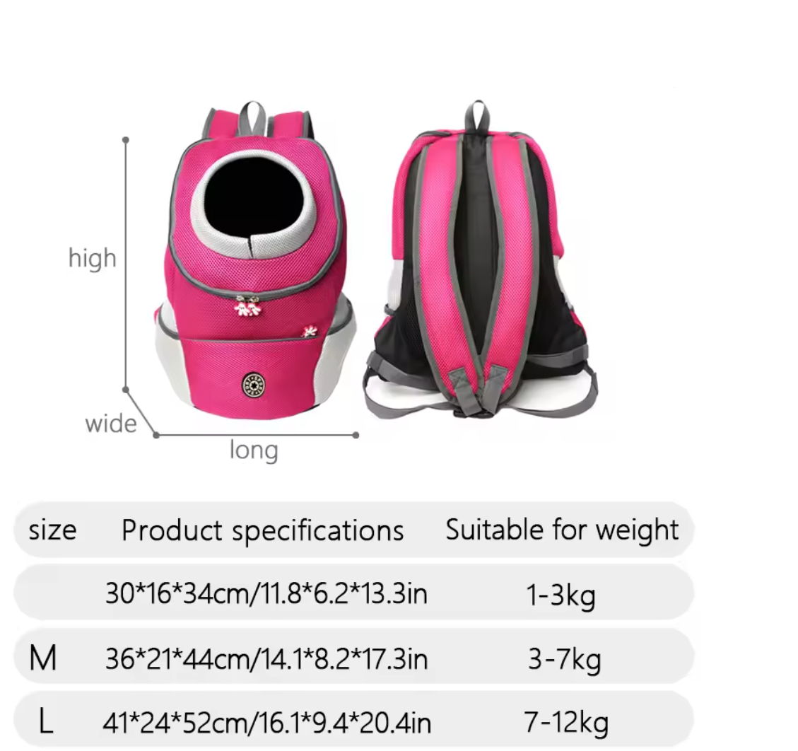 Expandable Outdoor Pet Carrier – Breathable & Foldable | For Cats & Small Dogs