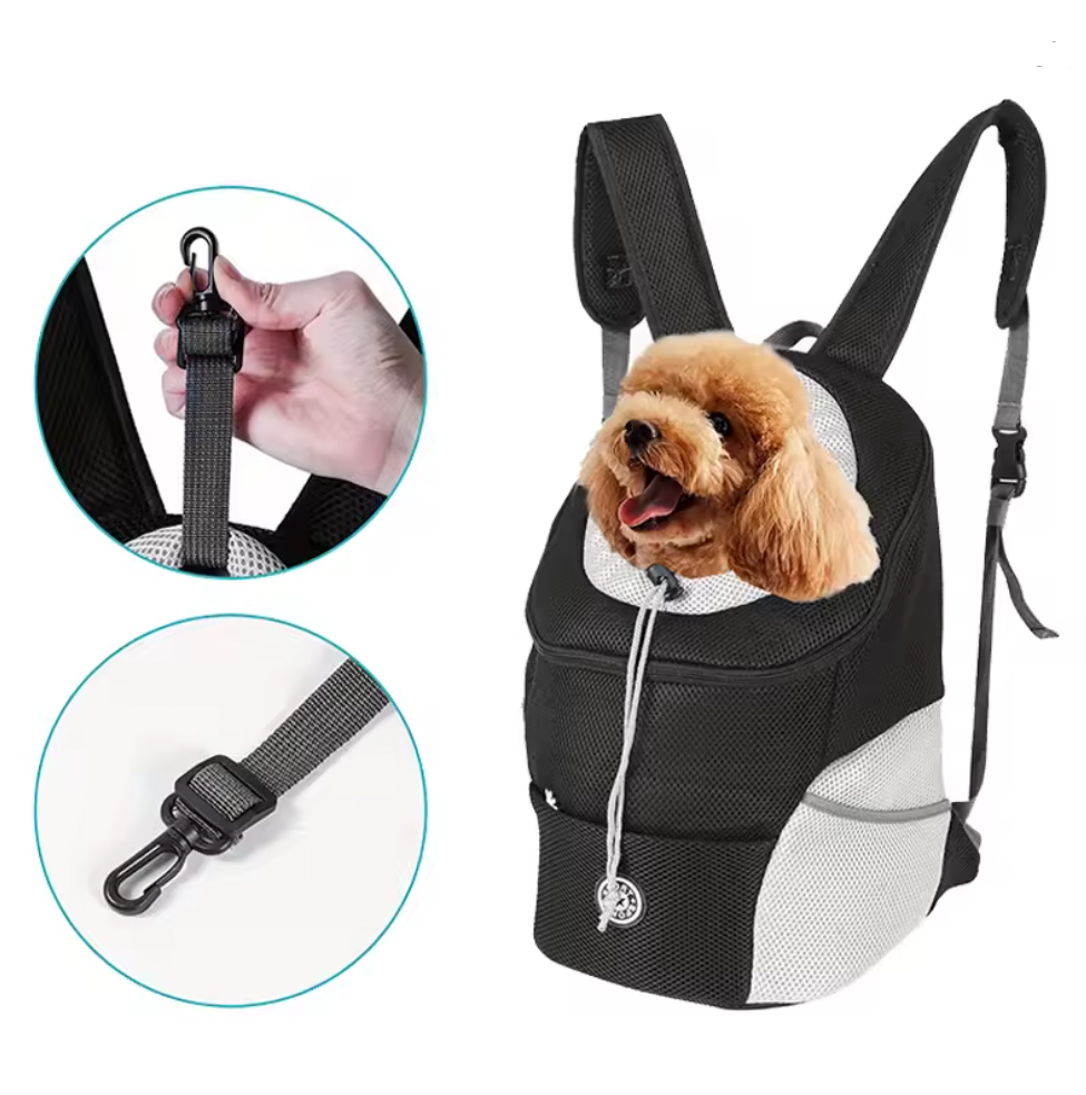 Expandable Outdoor Pet Carrier – Breathable & Foldable | For Cats & Small Dogs