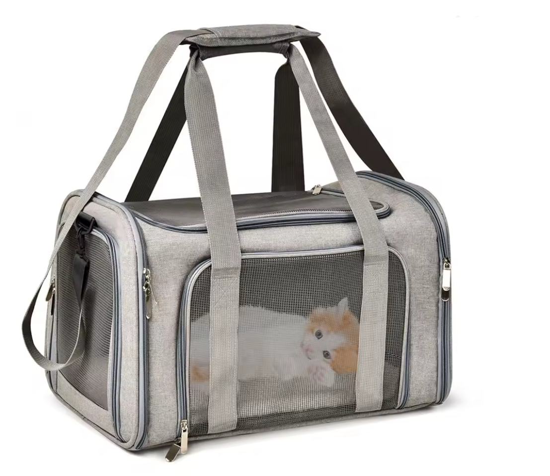 Soft-Sided Pet Travel Carrier – Airline Approved | For Cats & Small Dogs