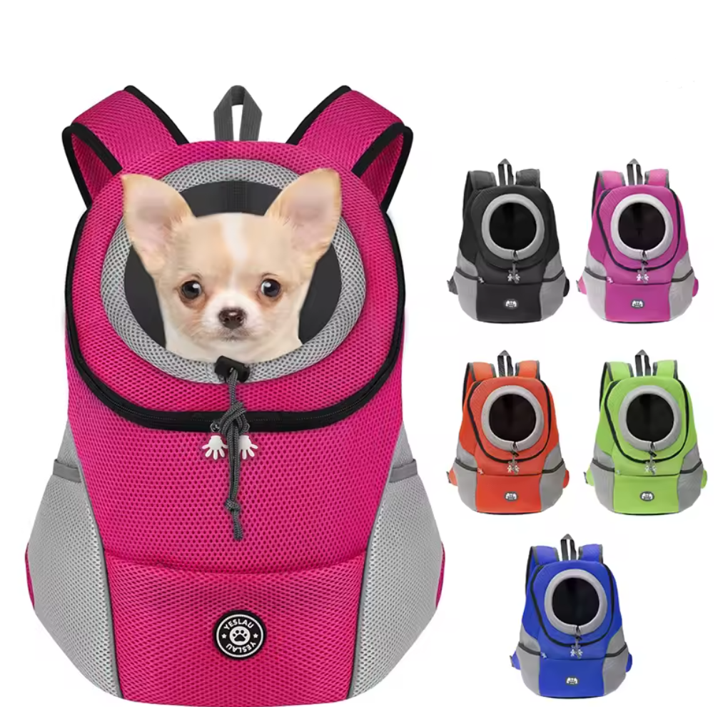 Expandable Outdoor Pet Carrier – Breathable & Foldable | For Cats & Small Dogs